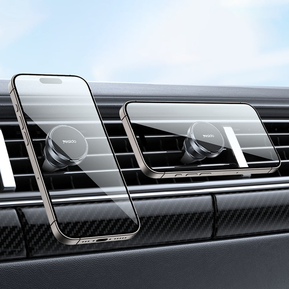 Auto Magnetni Držač Yesido C214, Univerzalan, Crn