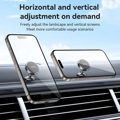 Auto Magnetni Držač Yesido C215, Univerzalan, Crn