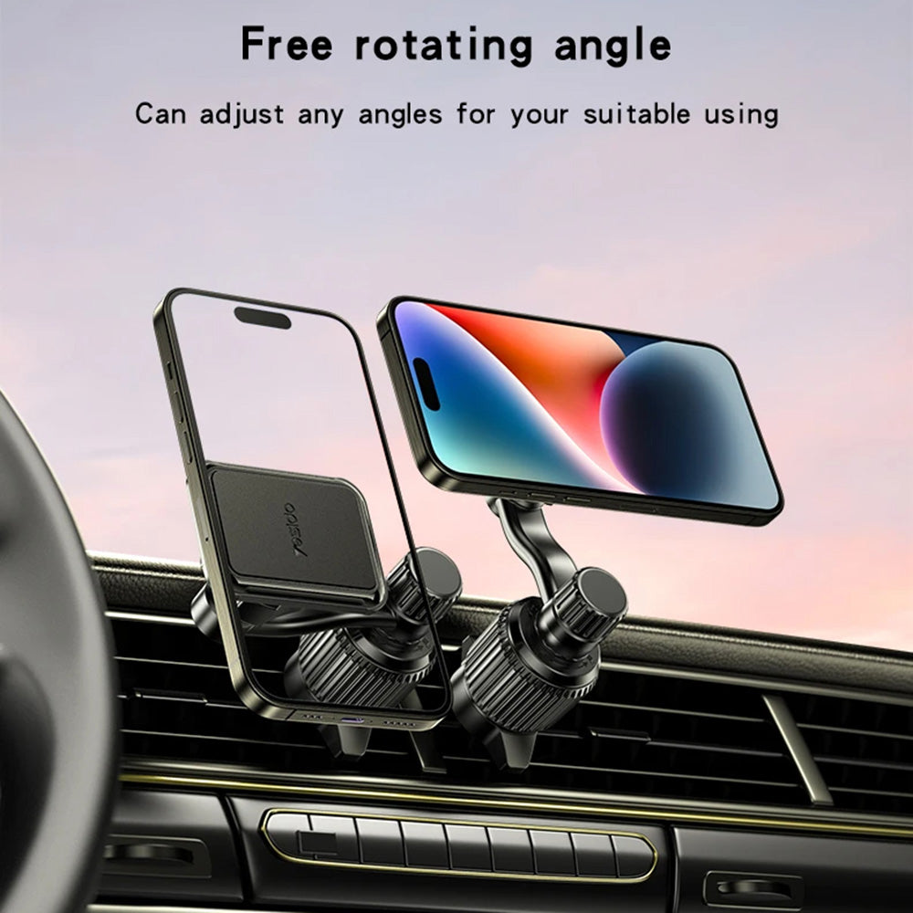 Auto Magnetni Držač Yesido C244, Univerzalni, Crni