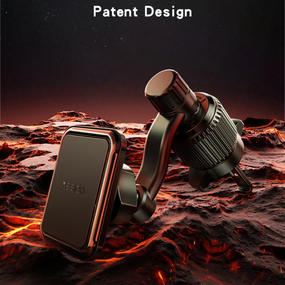 Auto Magnetni Držač Yesido C244, Univerzalni, Crni