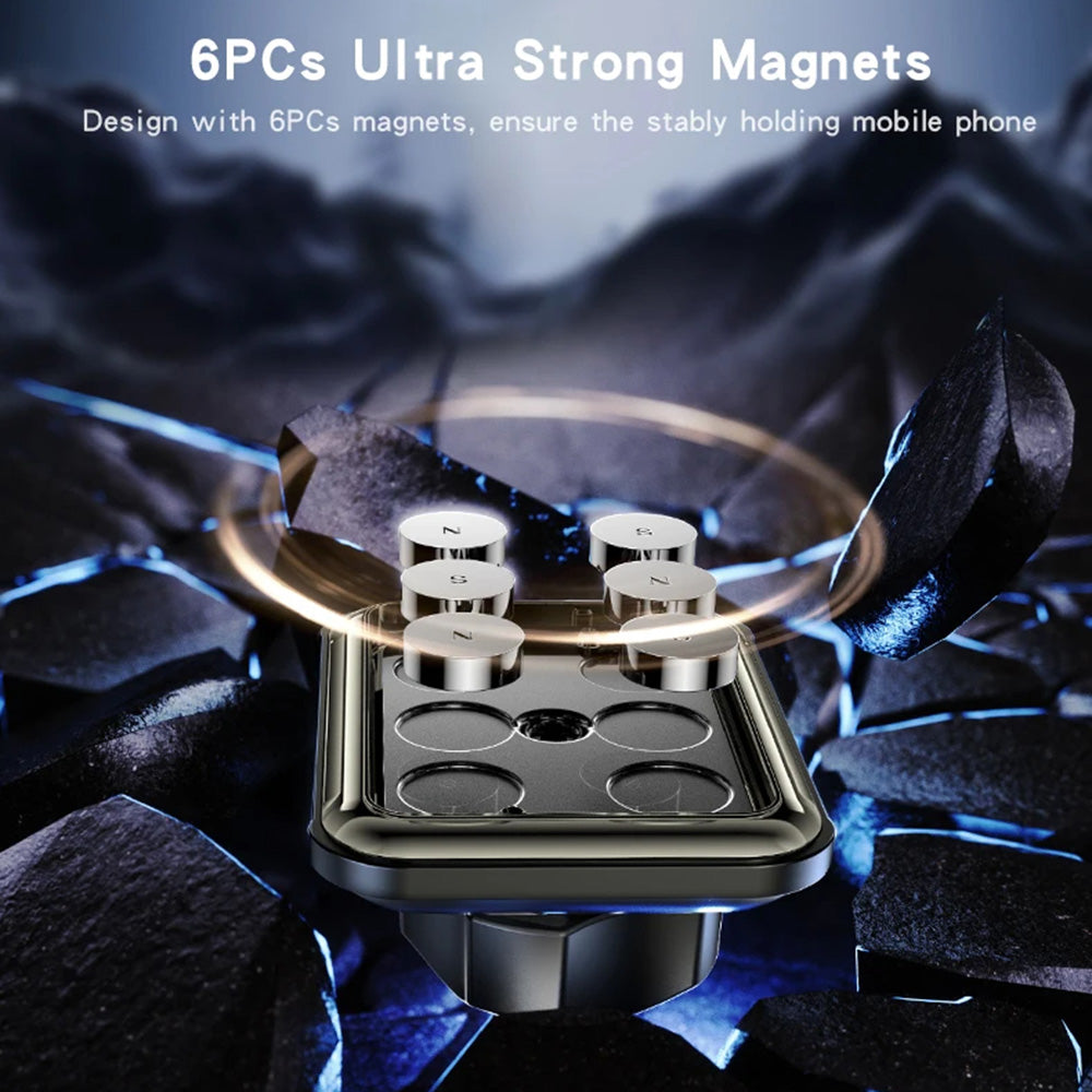 Magnetni auto nosač Yesido C246, Univerzalan, Crn