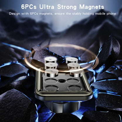 Magnetni auto nosač Yesido C246, Univerzalan, Crn