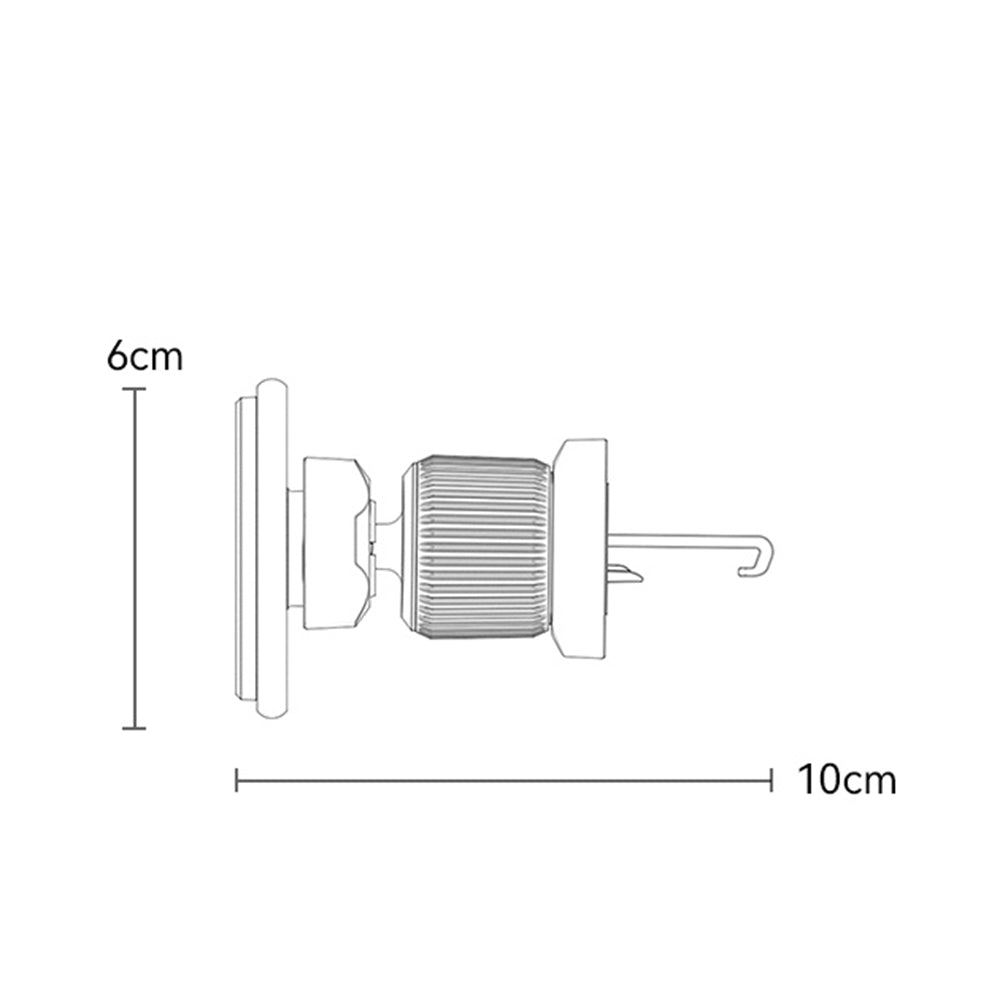 Auto Magnetni Nosac Yesido C252, Univerzalan, Crn