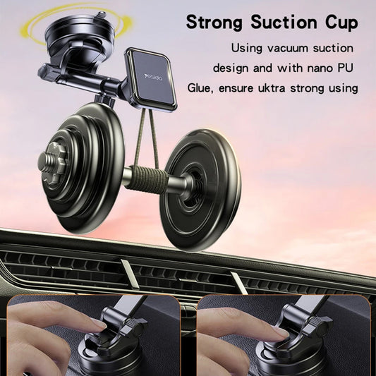 Auto Magnetni Držač Yesido C263, Univerzalan, Crn