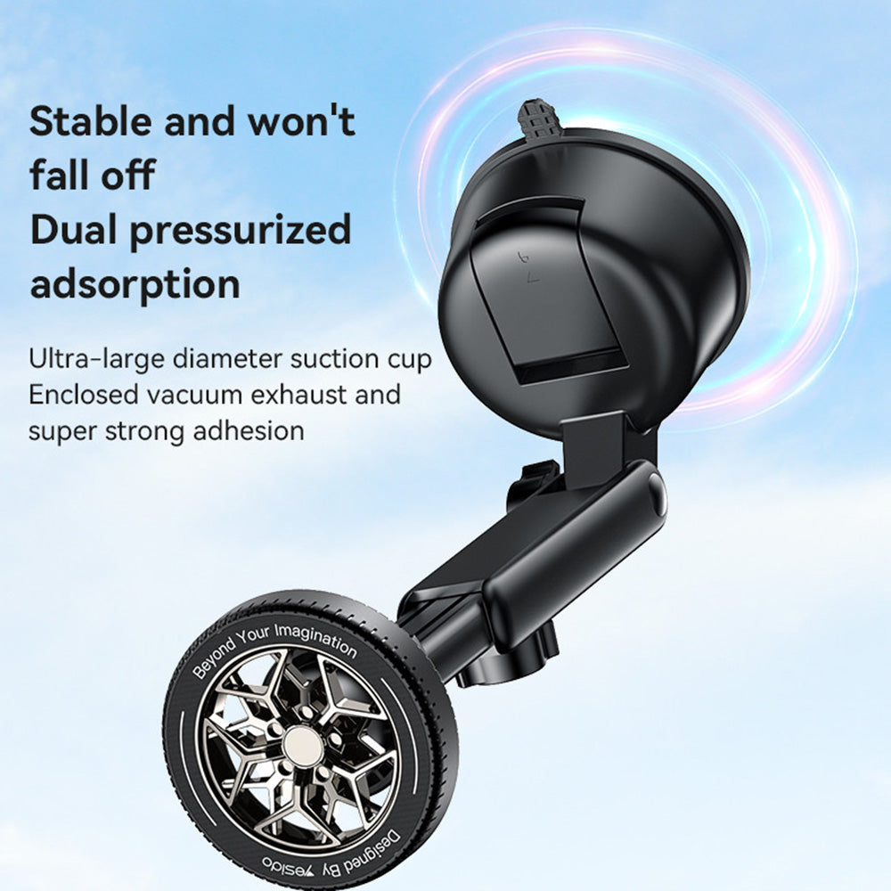 Auto Magnetni Držač Yesido C266, Univerzalni, Crni