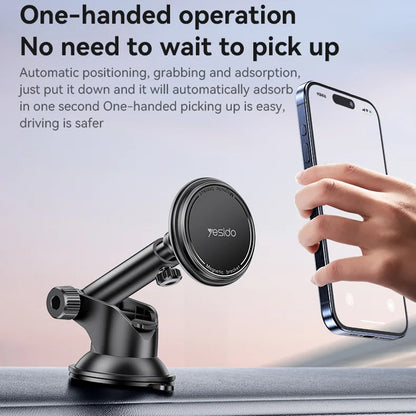 Magnetni Auto Nosac Yesido C269, Univerzalni, Crni