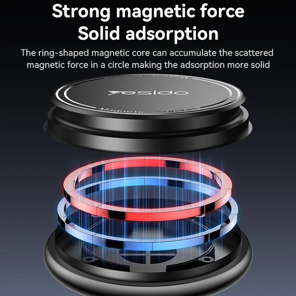 Magnetni Auto Nosac Yesido C269, Univerzalni, Crni