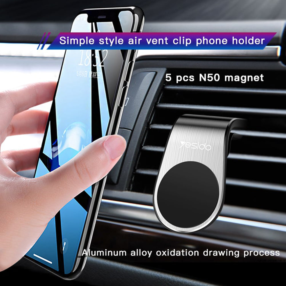 Magnetni Auto Držač Yesido C64, Univerzalan, Crn