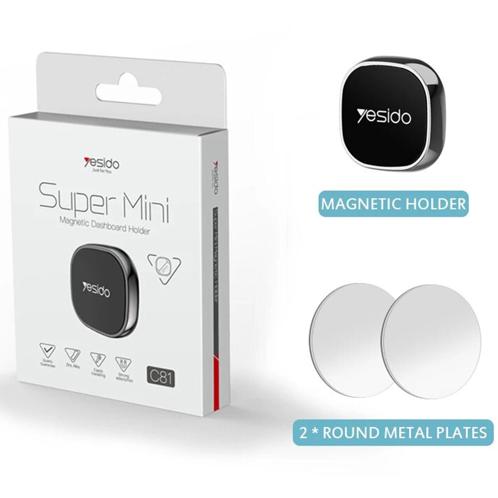 Auto Magnetni Držač Yesido C81, Univerzalni, Sivi