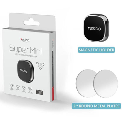 Auto Magnetni Držač Yesido C81, Univerzalni, Sivi