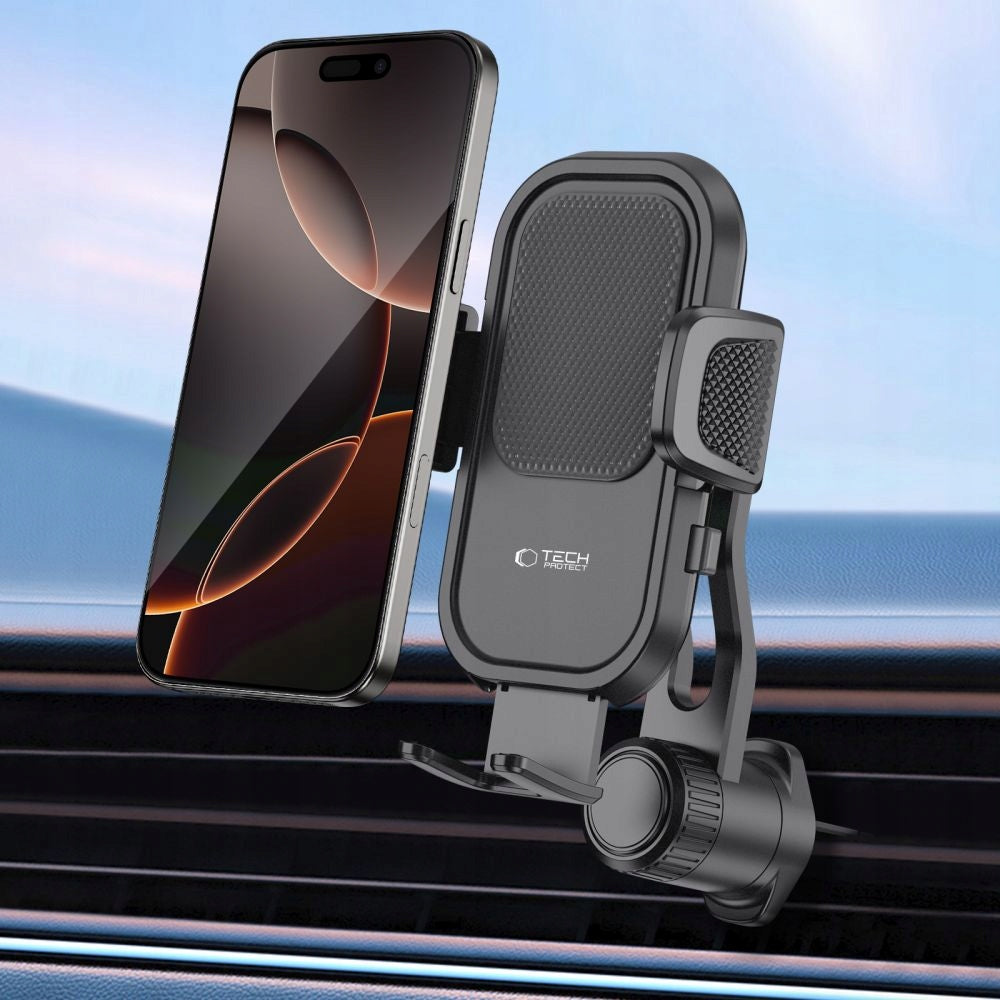 Auto nosač Tech-Protect V8 Rotary Vent, Univerzalan, Crn