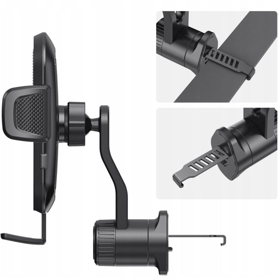 Auto nosač Tech-Protect V8 Rotary Vent, Univerzalan, Crn