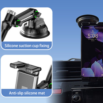 Auto nosač Techsuit ST1 za Telefon / Tablet, 4.7inch - 12.9inch, Crna