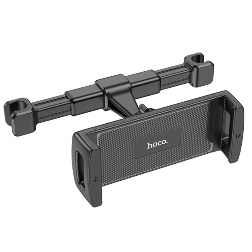 Auto nosač za naslon za glavu HOCO CA121 za telefon / tablet, 4.7inch - 10.5inch, Crna