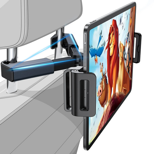 Auto držač za naslon za glavu Lisen za telefon / tablet, 4.7inch - 12.9inch, crni, obnovljen YL0221030002