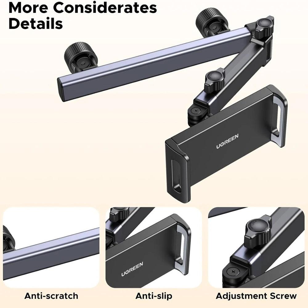Auto nosač za naslon za glavu UGREEN LP904 (55443), 4.7inch - 9.8inch, Crn