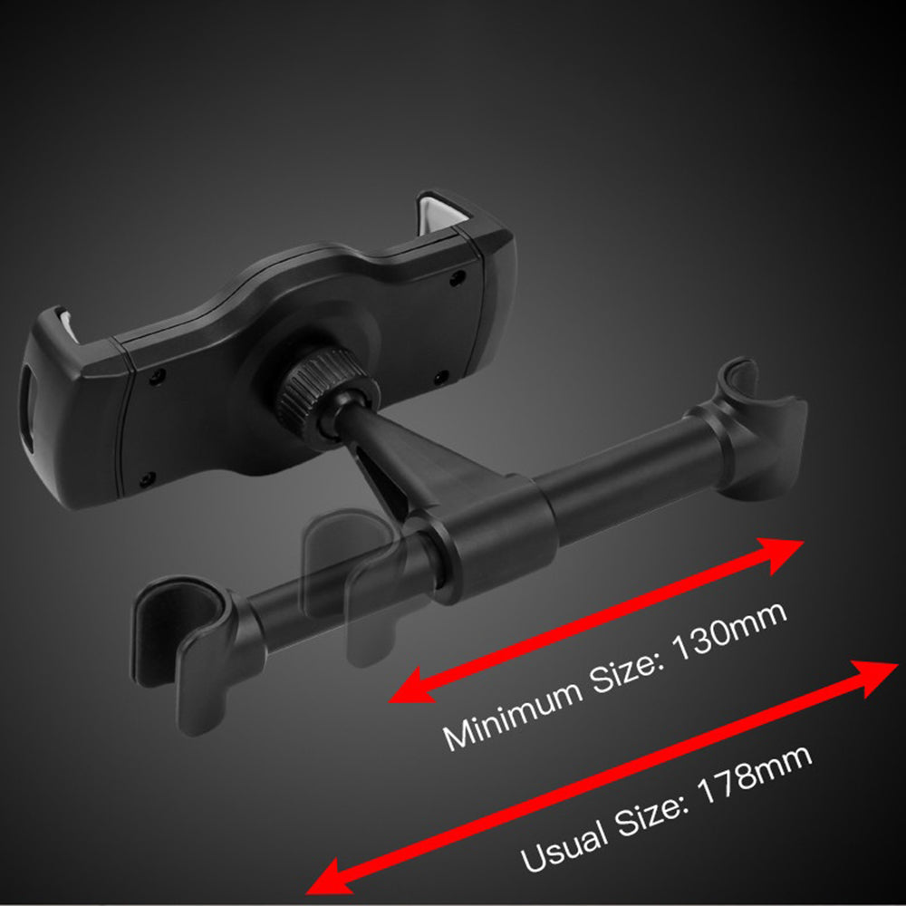 Auto nosač za naslon za glavu Yesido C29, 4inch - 10inch, Crn