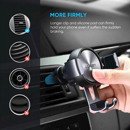 Suport Auto UGREEN LP130 (50564), Univerzalan, Sivi