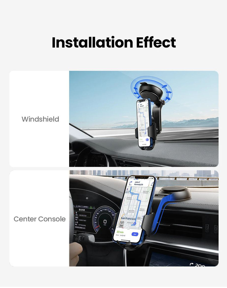 Auto nosač UGREEN LP405, Univerzalan, Crn