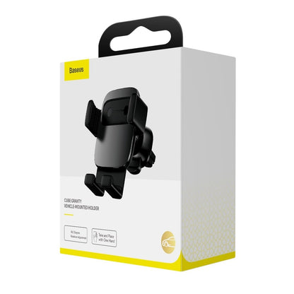 Auto nosač Baseus Cube, 4.7inch - 6.6inch, Crni SUYL-FK01