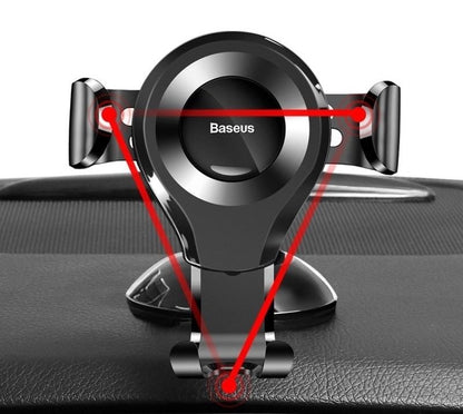 Auto držač Baseus Osculum Gravity, 63mm - 85mm, SUYL-XP01 Crni