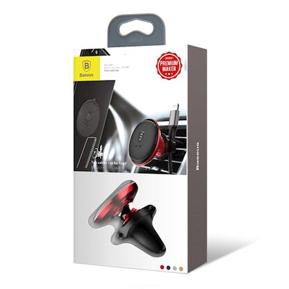 Auto magnetni nosač Baseus Air Vent, Univerzalni, Crveni SUGX-A09