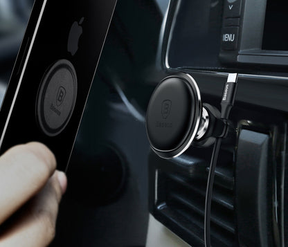 Auto nosač Baseus Magnetic Air Vent, Univerzalan, Crni SUGX-A0