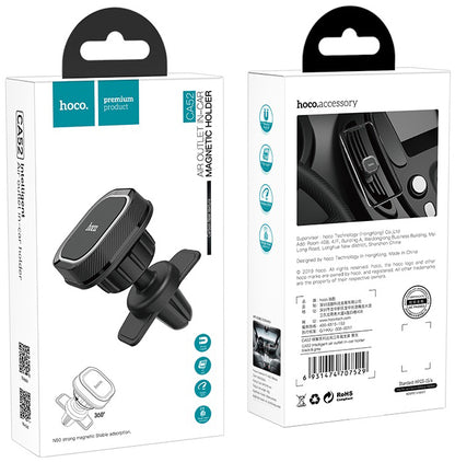 Magnetni Auto Nosac HOCO CA52, Univerzalan, Crni