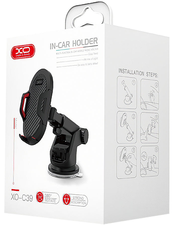 Car Mount XO Design C39, Universal, Black