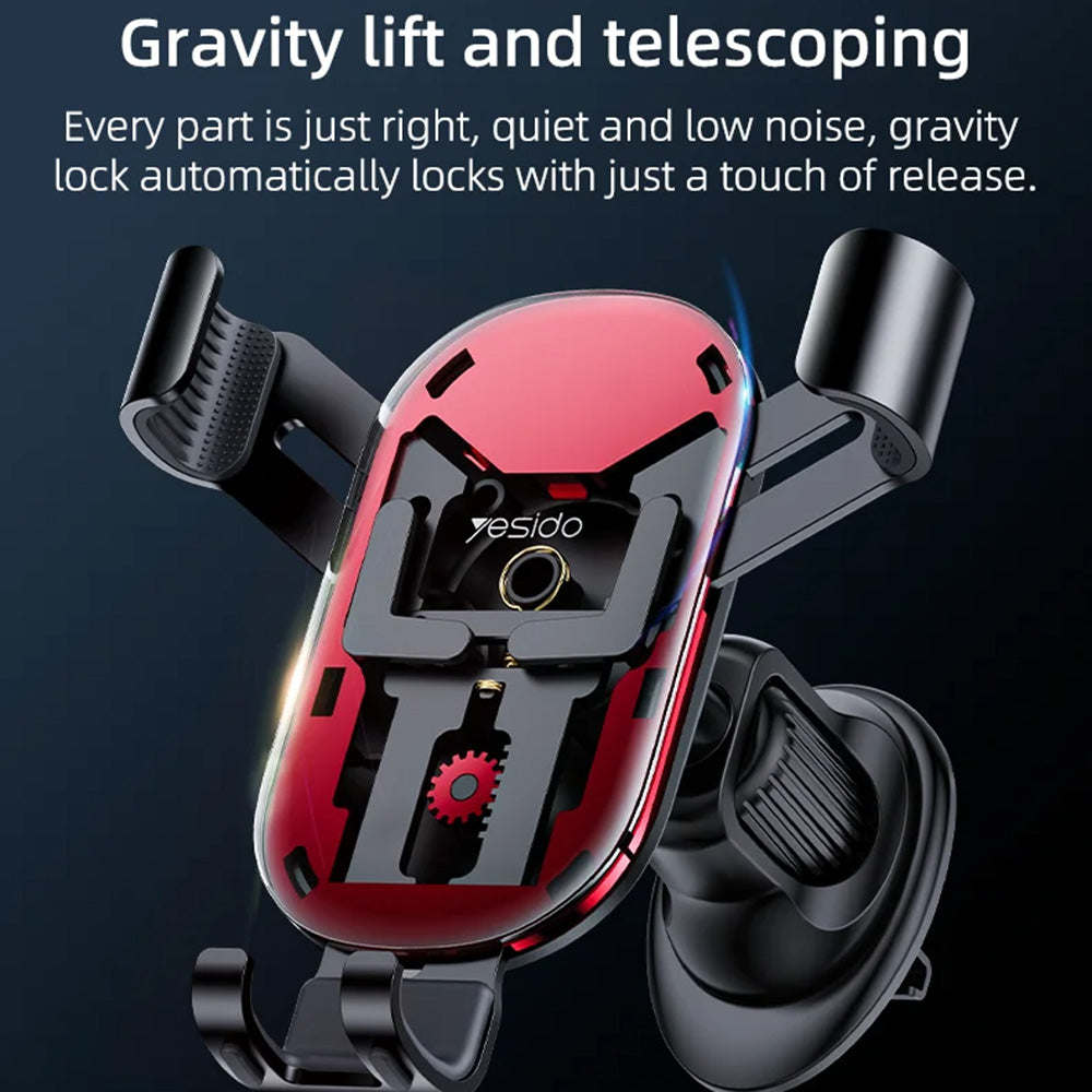 Auto nosač Yesido C243, Univerzalan, Crn