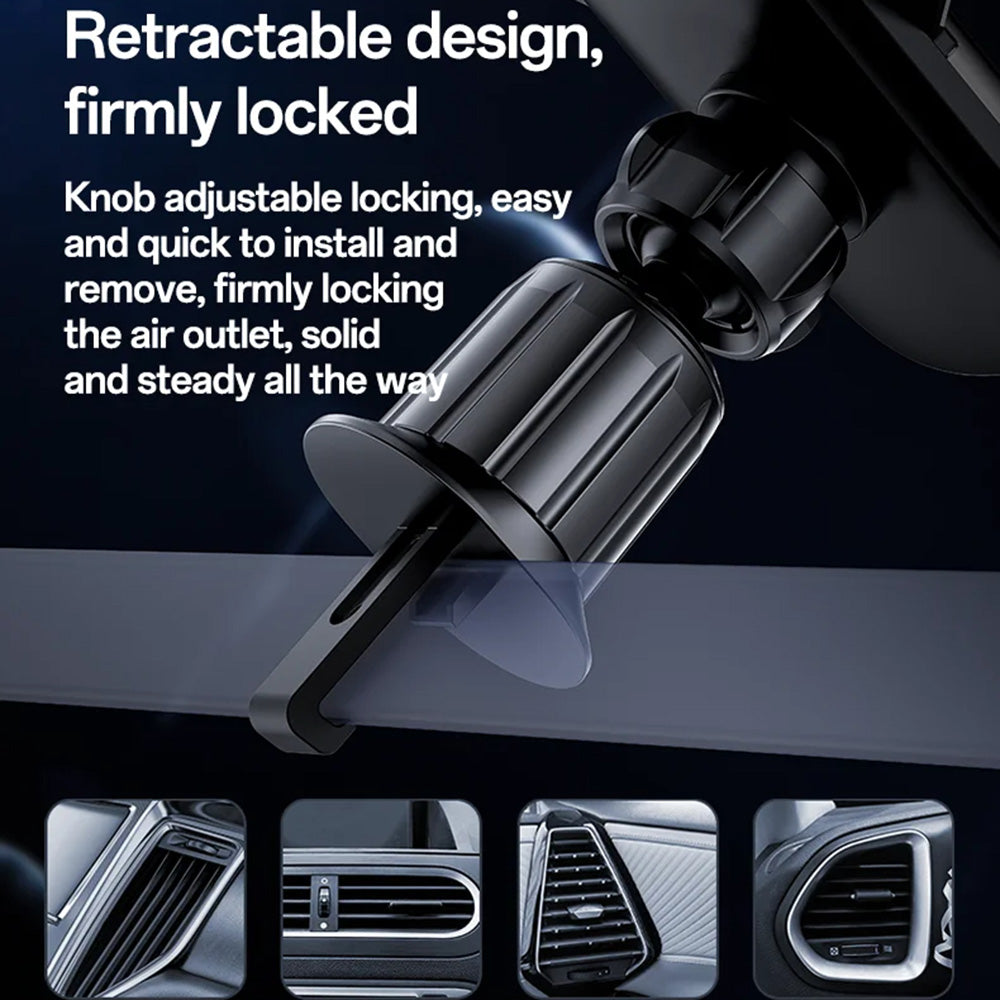 Auto nosač Yesido C247, 4.7inch - 7.2inch, Crna