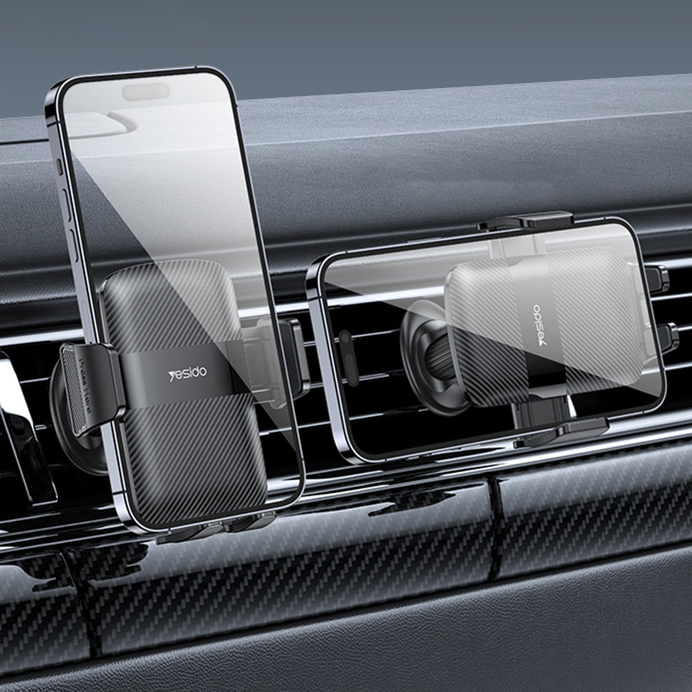 Auto nosač Yesido C251, 4.8inch - 7.2inch, Crni