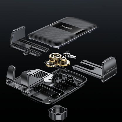 Auto nosač Yesido C251, 4.8inch - 7.2inch, Crni