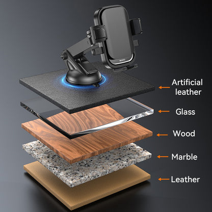 Auto nosač Yesido C267, 4.7inch - 7.2inch, Crn