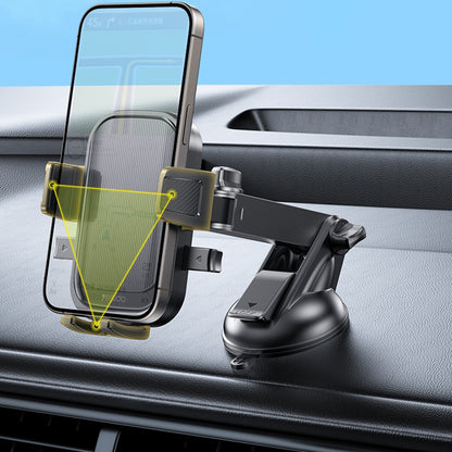 Auto nosač Yesido C267, 4.7inch - 7.2inch, Crn