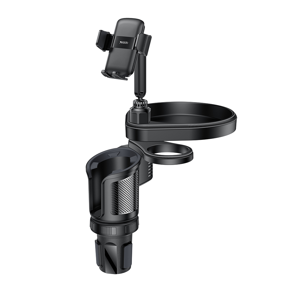 Auto držač Yesido C274, 4.7inch - 7.2inch, Crna, Refabrikovan