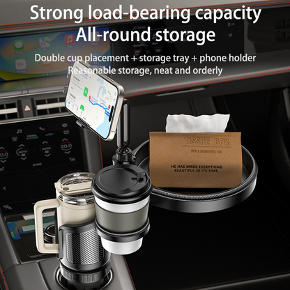 Auto držač Yesido C274, 4.7inch - 7.2inch, Crna, Refabrikovan