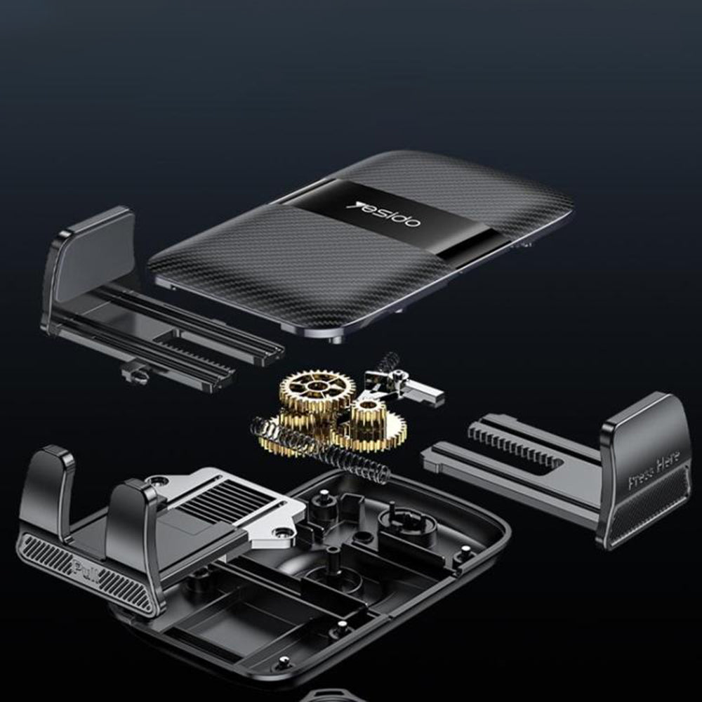 Auto nosač Yesido C275, 4.7inch - 7.2inch, Crna