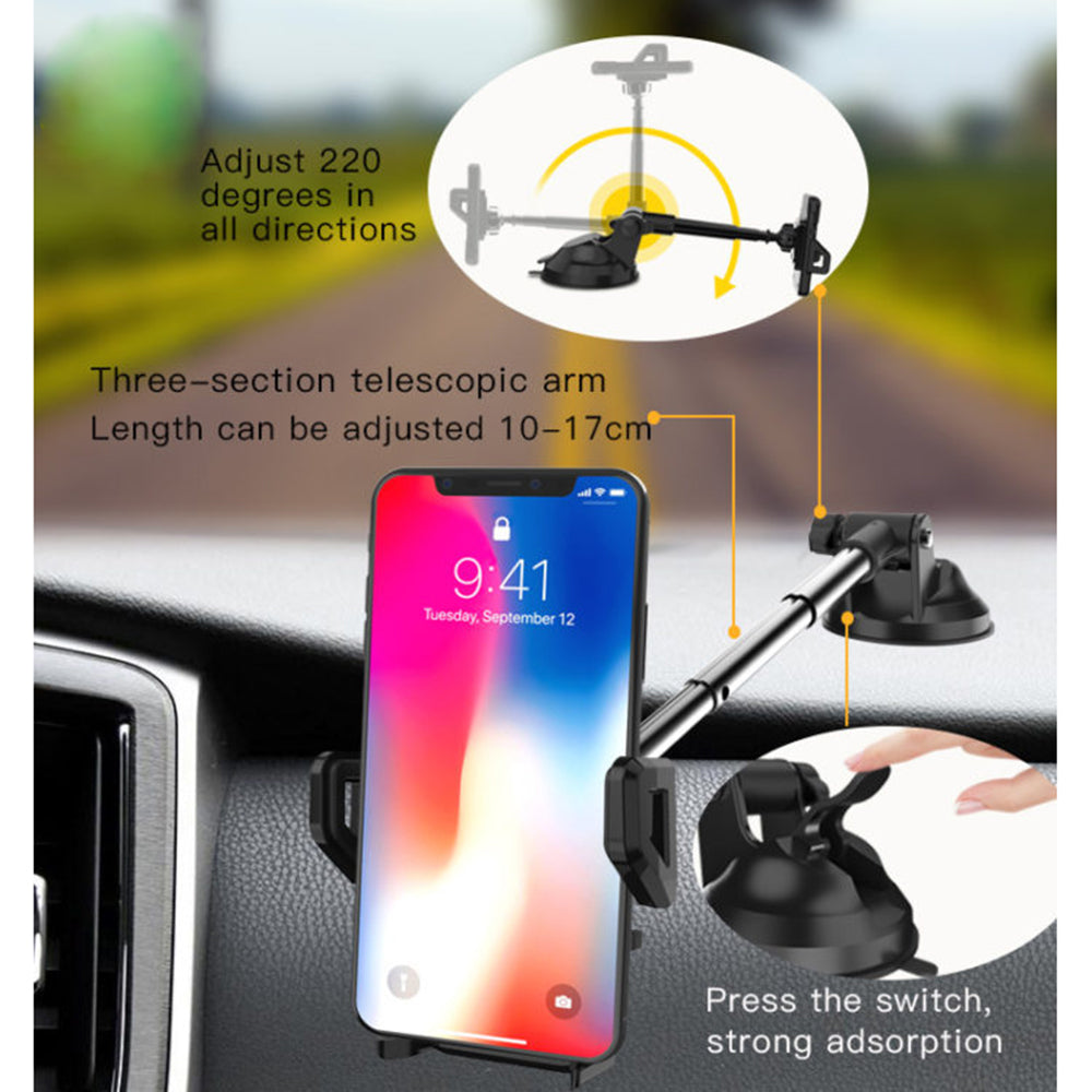 Auto nosač Yesido C40, Univerzalan, Crn