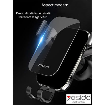 Auto nosač Yesido C87, Univerzalan, Crn