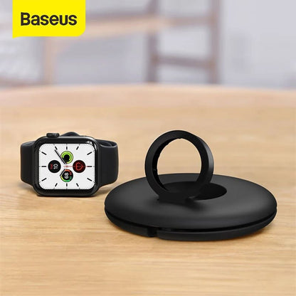 Suport Baseus BS-W511R za Bežični Punjač Apple Watch Series, Crni ACSLH-02