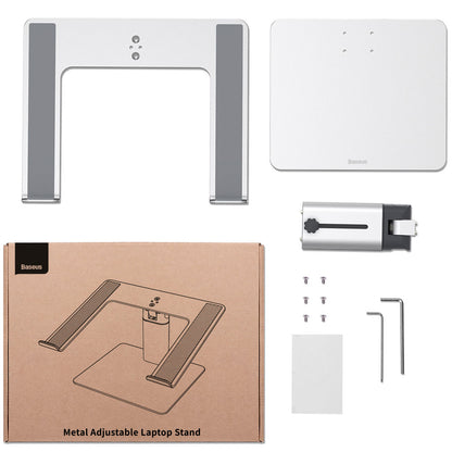 Podloga Baseus Metal Stand za laptop 11 inča - 17 inča, Srebrna LUJS000012