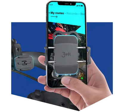 Univerzalni držač za bicikl 3MK Holder Pro, crni