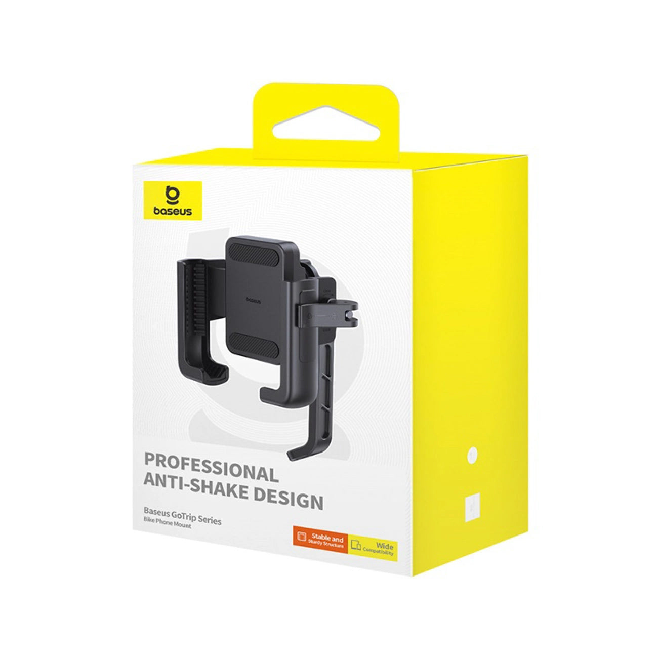 Držač za bicikl Baseus GoTrip, 5.7inch - 7.2inch, Crni C40572301111-01