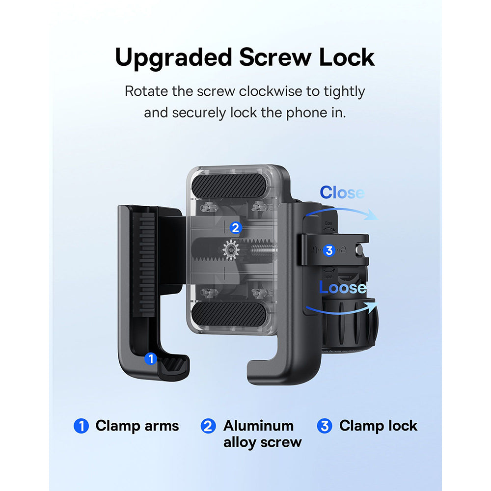 Nosilac za bicikl Baseus GoTrip, 5.7inch - 7.2inch, Crni C40572301111-00