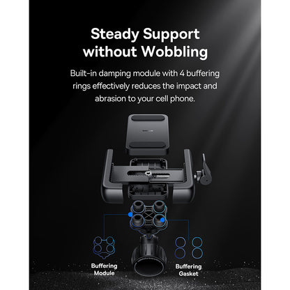 Nosilac za bicikl Baseus GoTrip, 5.7inch - 7.2inch, Crni C40572301111-00