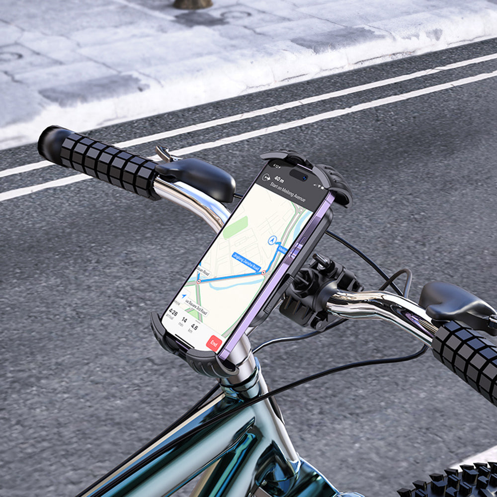 Nosilac za bicikl Borofone BH105 Basalt, 4.7inch - 7inch, Crni