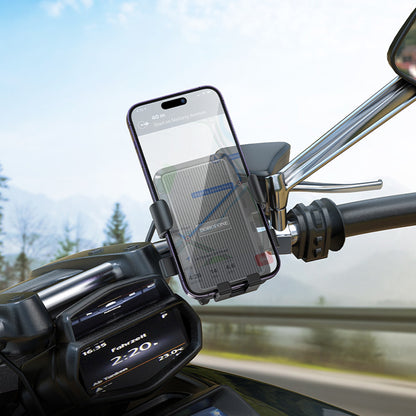 Nosilac za bicikl Borofone BH13 Knight, 4.5inch - 7inch, Crni