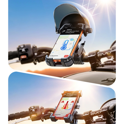 Držač za bicikl motocikl sa suncobranom Joyroom JR-ZS528, 4.7inch - 7inch, Crna