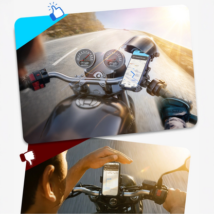 Držač za bicikl motocikl sa suncobranom Joyroom JR-ZS526, 4.7inch - 7inch, Crna